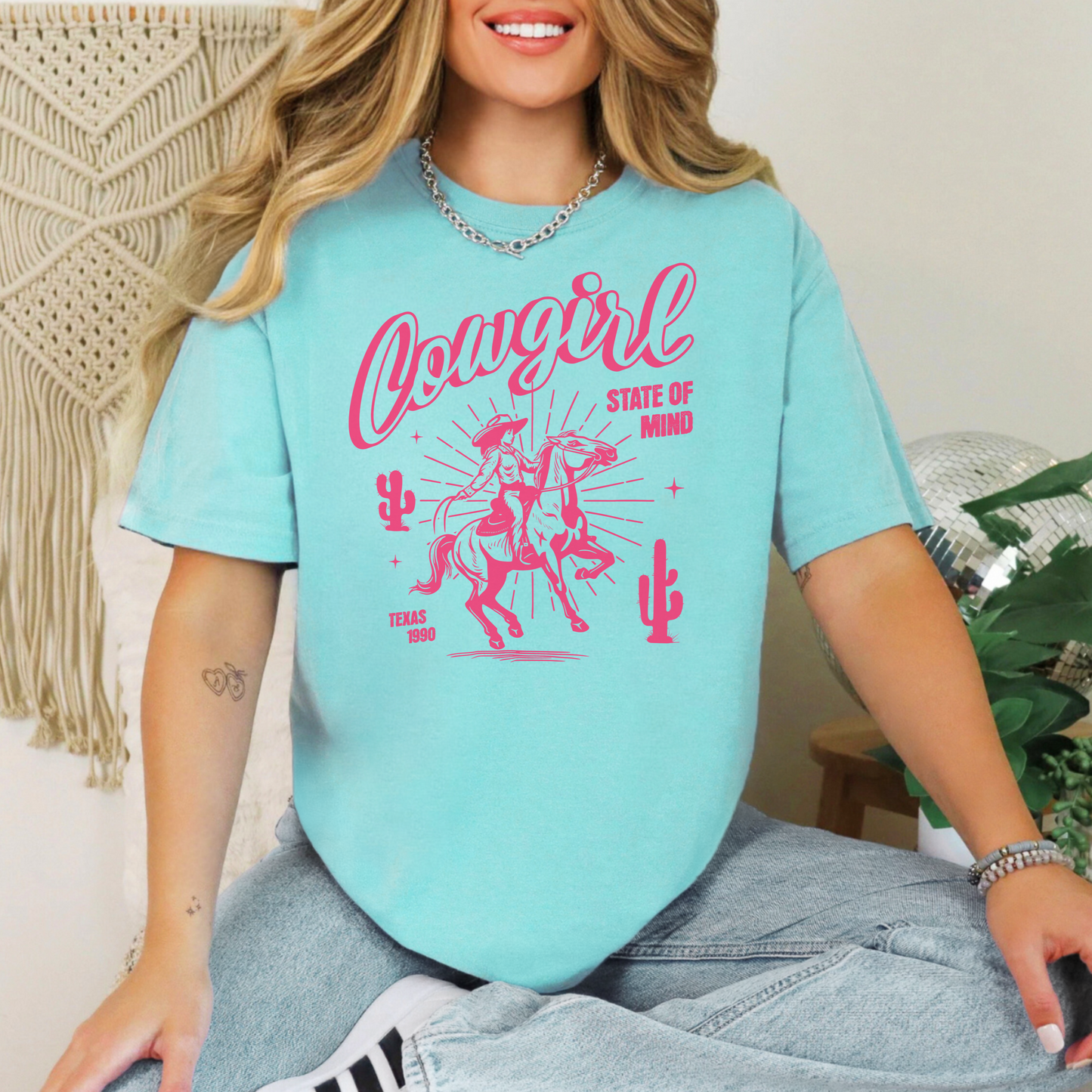Cowgirl State of Mind Tee
